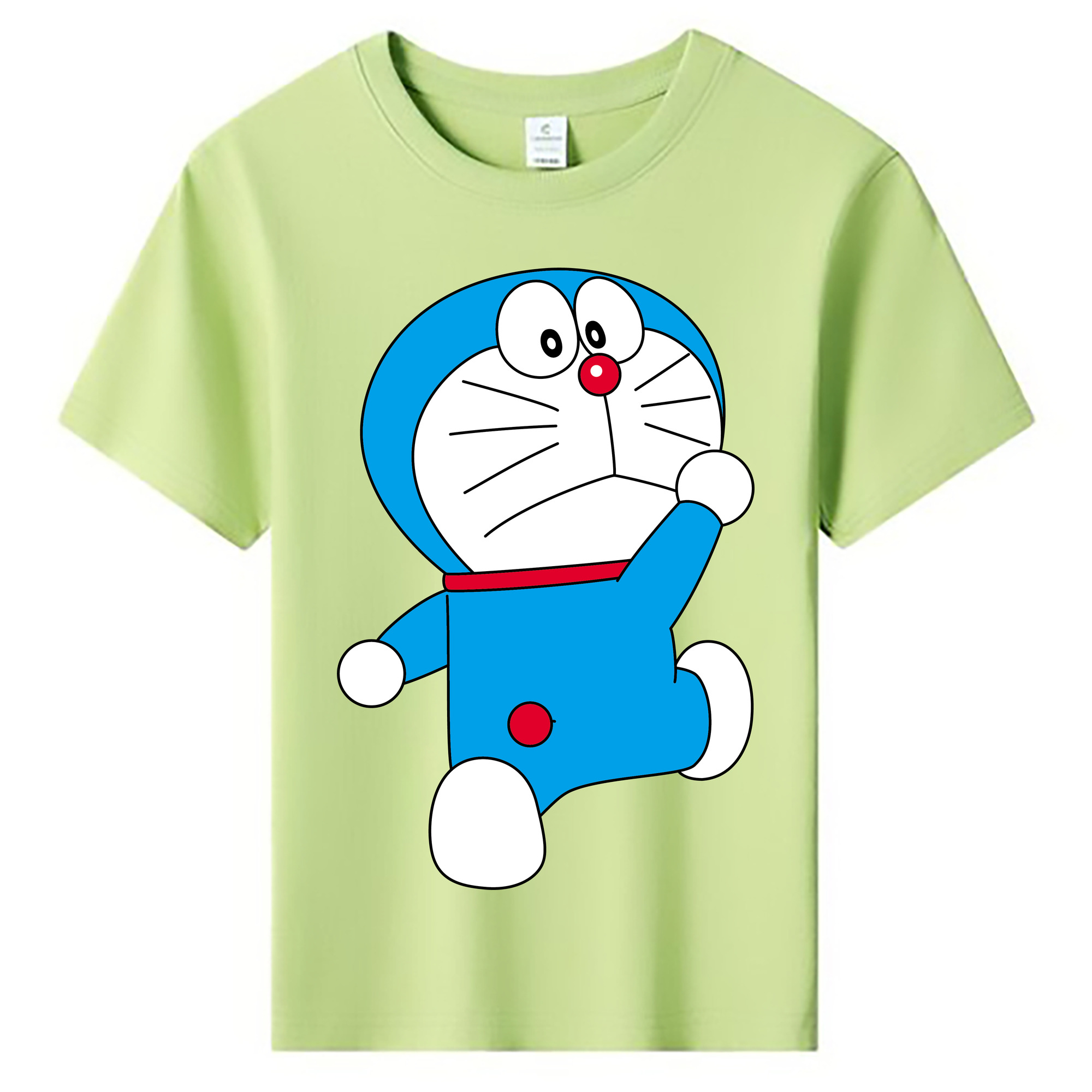 （画像用） ドラえもん Doraemon 綿100％キッズTシャツ（フロントプリント）